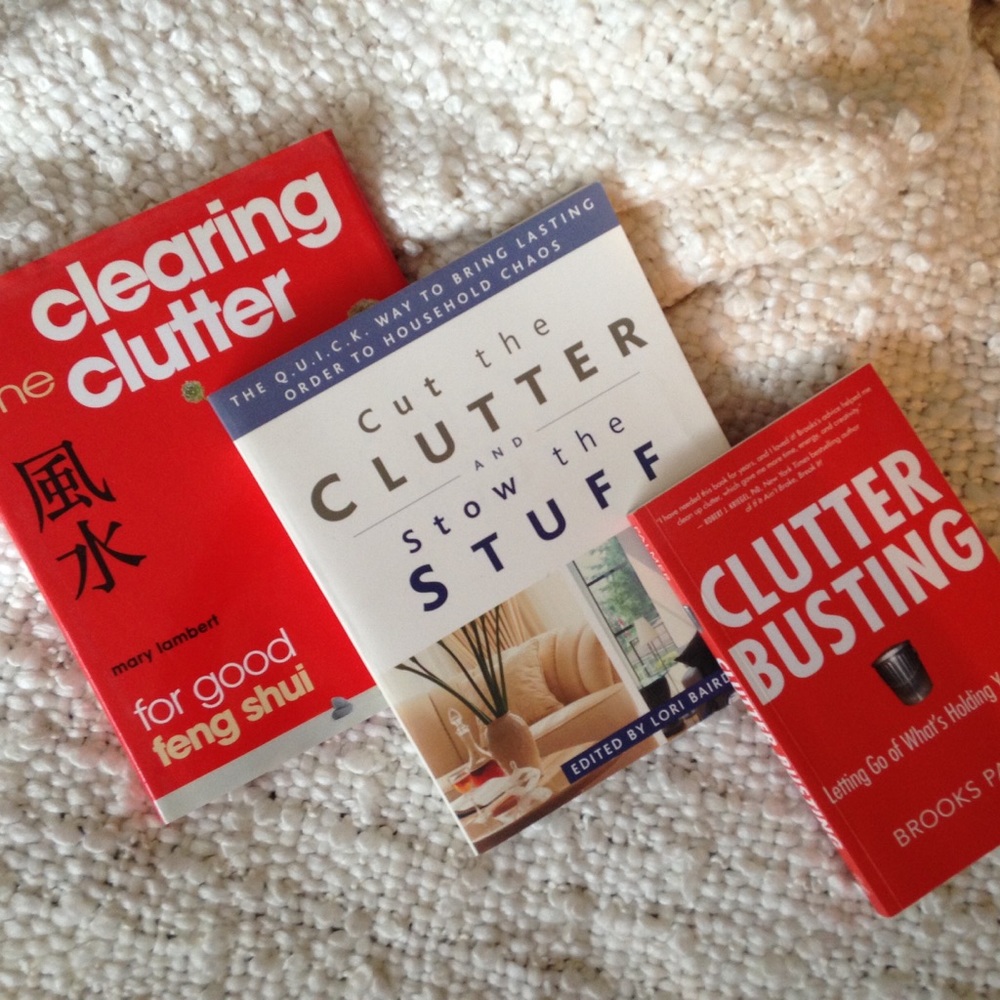 Lot of 3 - Decluttering Books